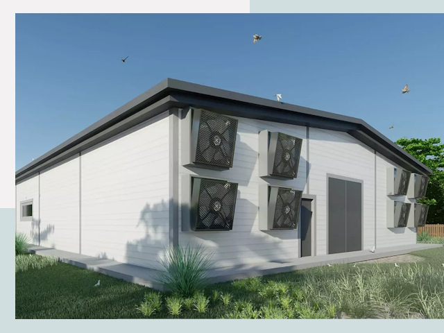 Строительство птичников в Лесозаводске