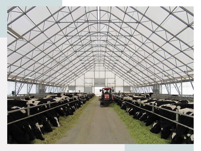 Тентовые коровники в Лесозаводске от 620 руб. - Надежно и доступно