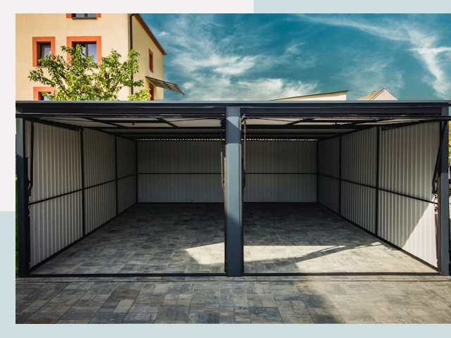 Гаражи из металлоконструкций от 620 руб. в Лесозаводск