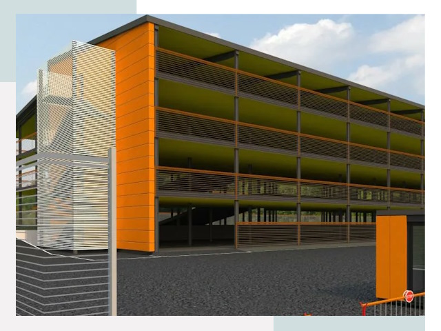 Многоуровневые паркинги в Лесозаводске