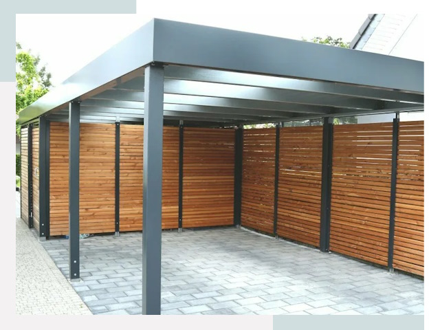 Навесы для парковки в Лесозаводске