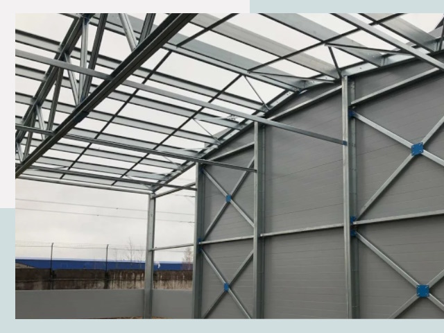 Каркасные ангары от СтальСтрой-Лсз по цене от 620 руб.