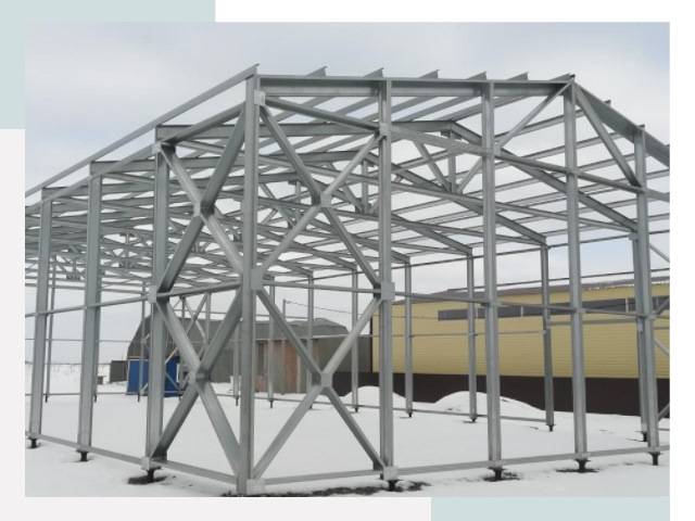 Каркасные ангары в Лесозаводске