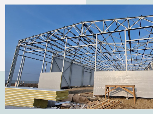 Утепленные ангары в Лесозаводск от 620 руб. за м²