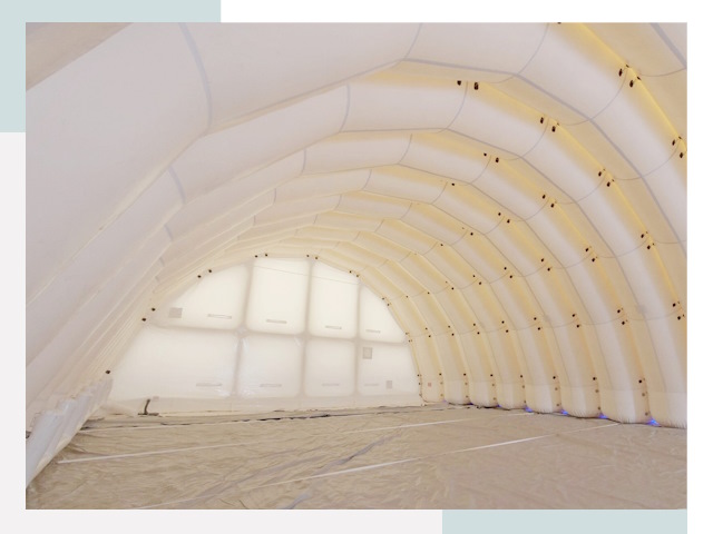 Пневмокаркасные ангары в Лесозаводске