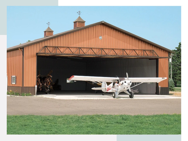 Ангары для самолетов в Лесозаводске