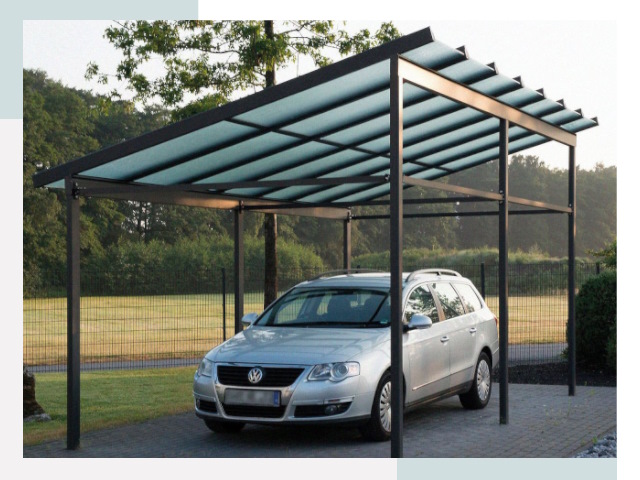 Навесы для автомобилей в Лесозаводске