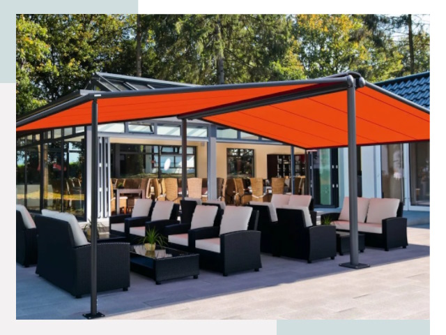 Навесы для кафе и ресторанов в Лесозаводске