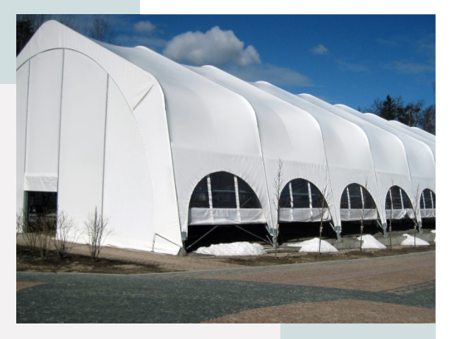 Каркасно-тентовые сооружения в Лесозаводске