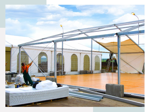 Быстро сборные шатры в Лесозаводске