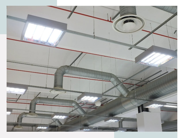 Вентиляция ангаров в Лесозаводске
