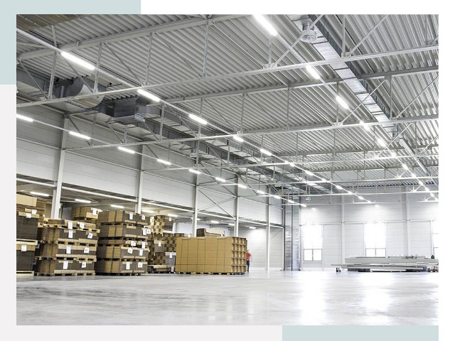 Освещение ангаров в Лесозаводске