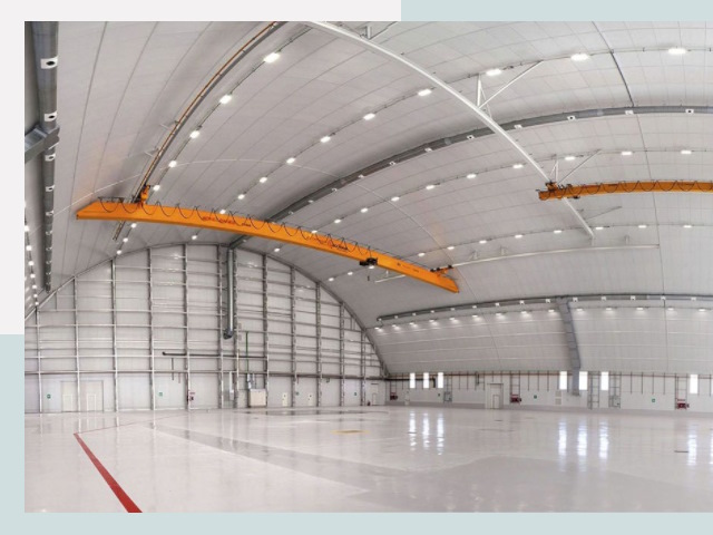 Оснащение ангаров в Лесозаводск от СтальСтрой-Лсз - цена от 620 руб.