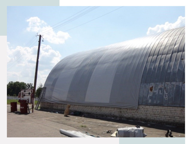 Ремонт ангаров в Лесозаводске