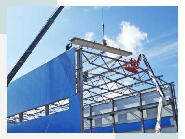 Монтаж сэндвич-панелей в Лесозаводске