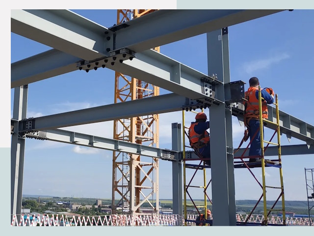 Монтаж металлоконструкций в Лесозаводске