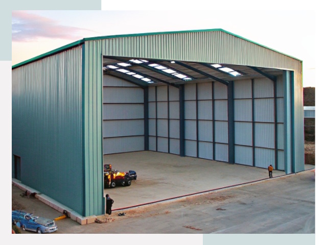 Строительство ангаров в Лесозаводске